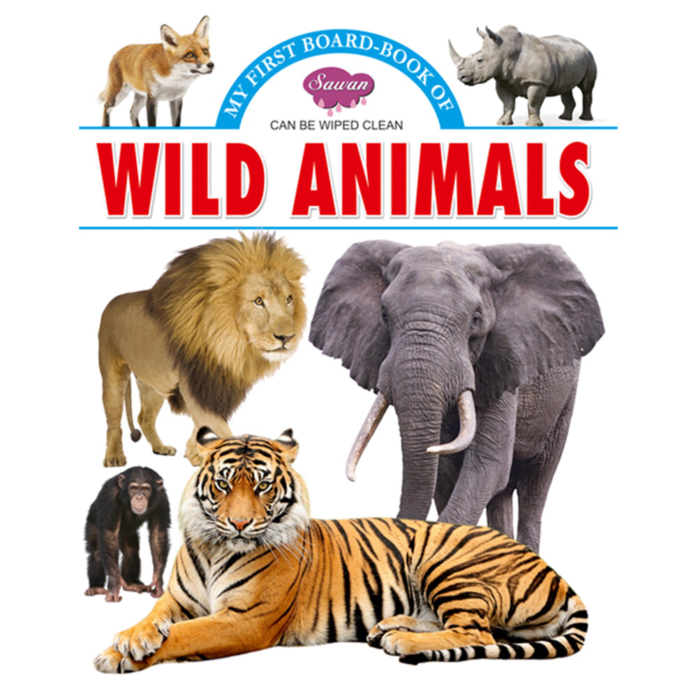 Sawan My First Board-Book Of Wild Animals