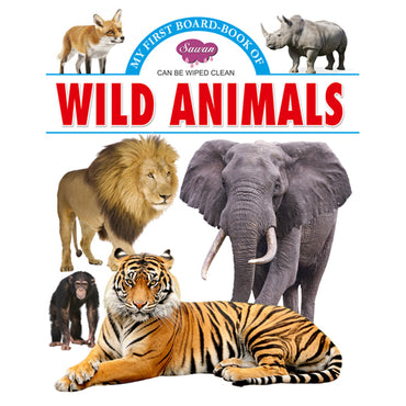 Sawan My First Board-Book Of Wild Animals