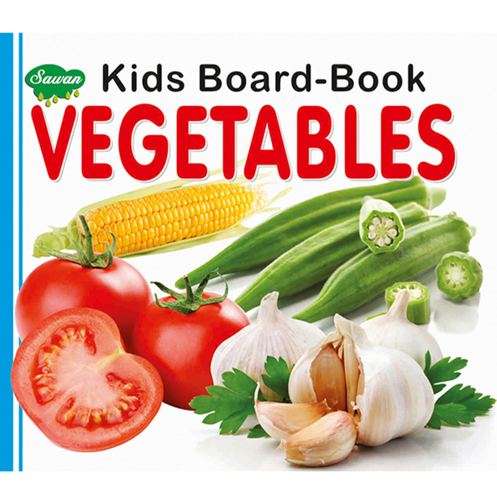 Sawan Kids Board-Book Vegetables