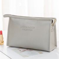 **(NET)**Women Cosmetic Bag PU Leather Waterproof Make Up Bag Beauty Case / 22FK197