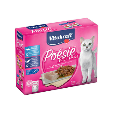 Vitakraft Multipack Poesie Deli Sauce Poisson 510g