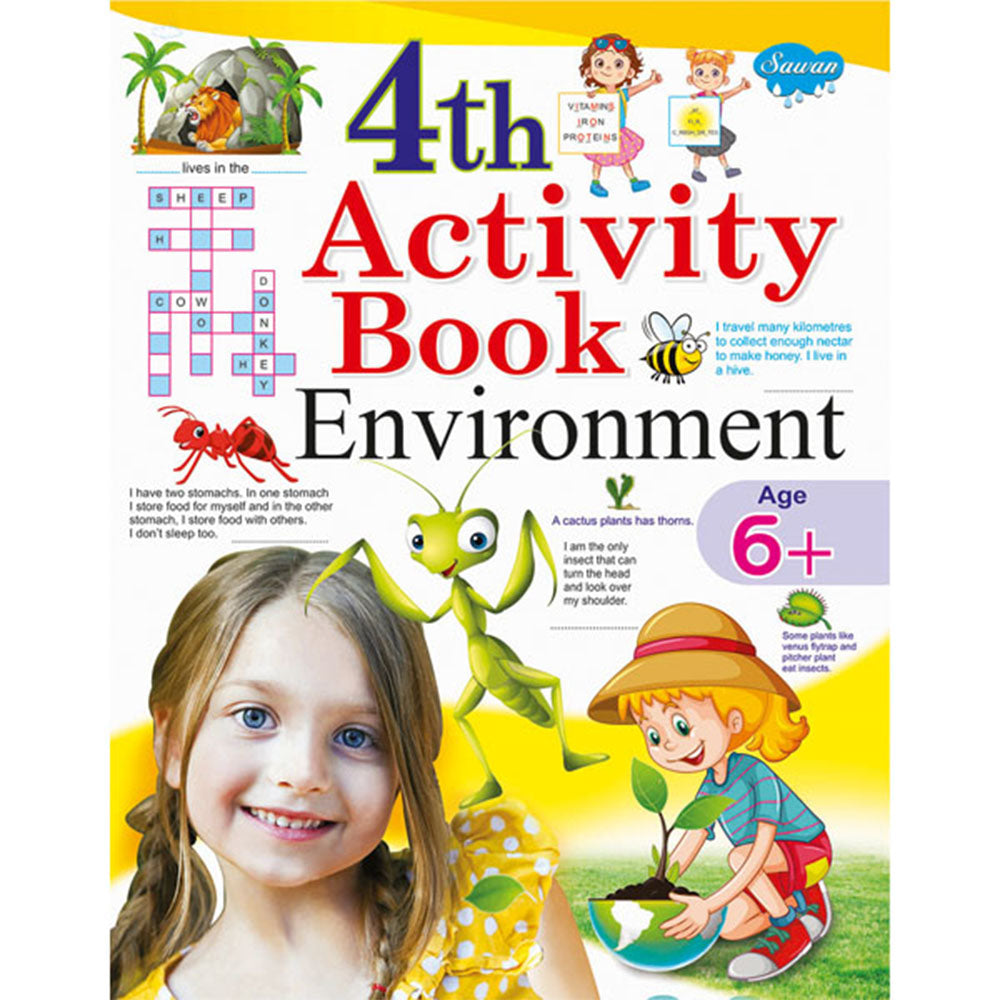 Sawan 4th Activity Book Environment
