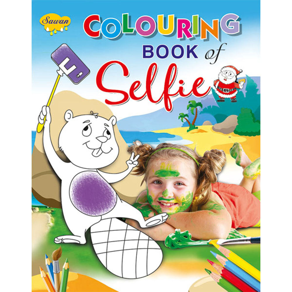Sawan Colouring Book of Selfie