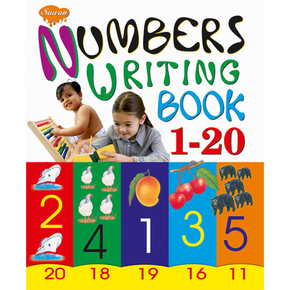 Sawan Numbers Writing Book 1 to 20