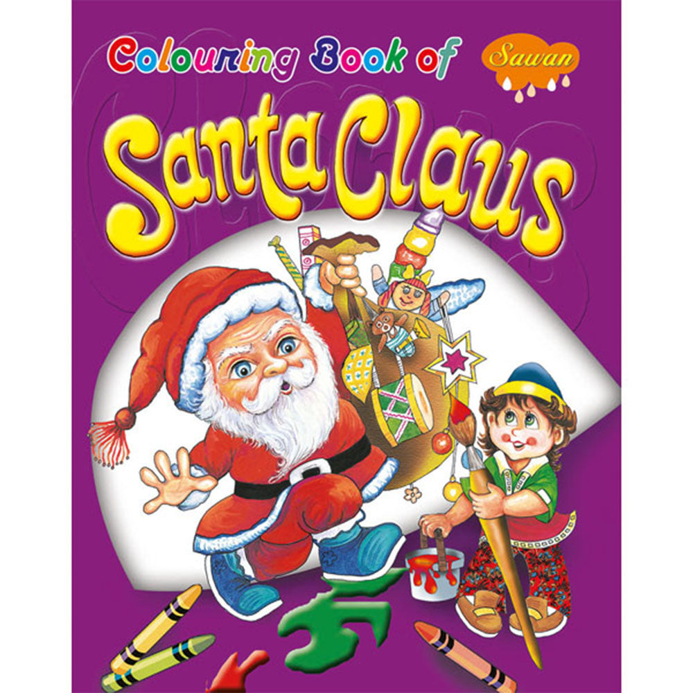 Sawan Colouring Book of Santa Claus