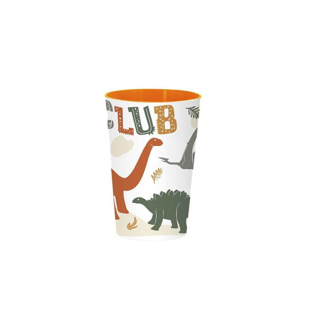 Herevin Patterned Plastic Cup Dino Club 340ml (Net)