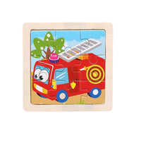 Kids Wooden Jigsaw Puzzle Baby Early Learning Educational Toy for Children  / 22FK212