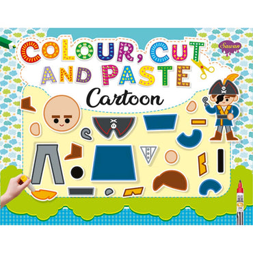 Sawan Colours Cut And Paste Cartoon