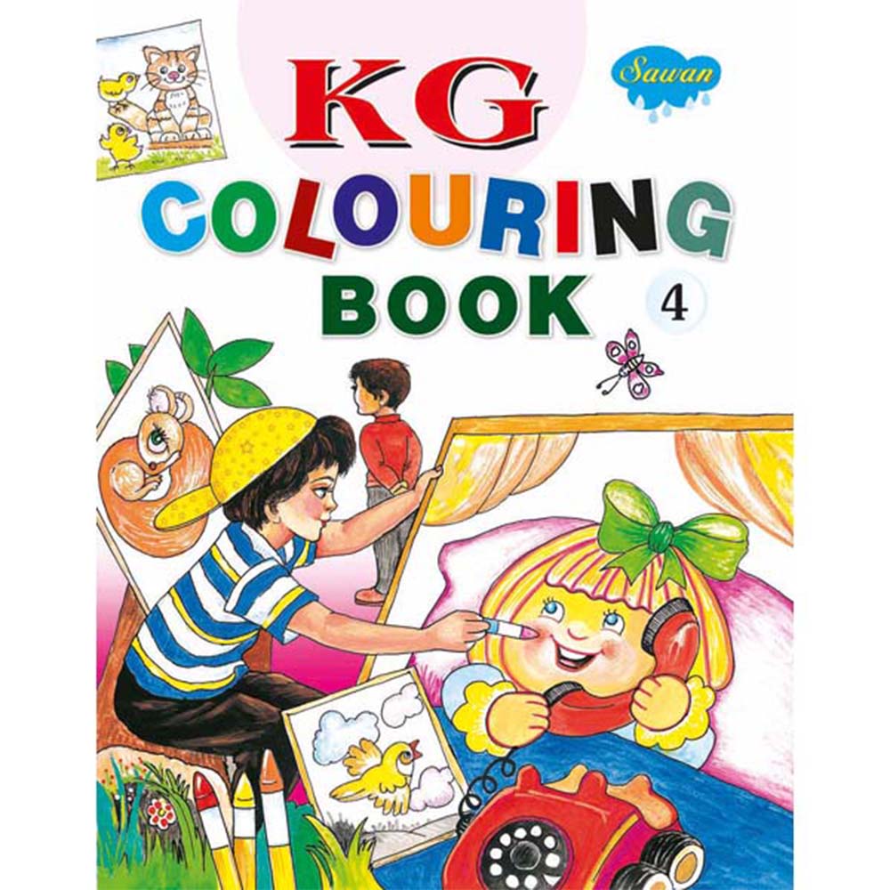 Sawan KG Coloring Books - 4