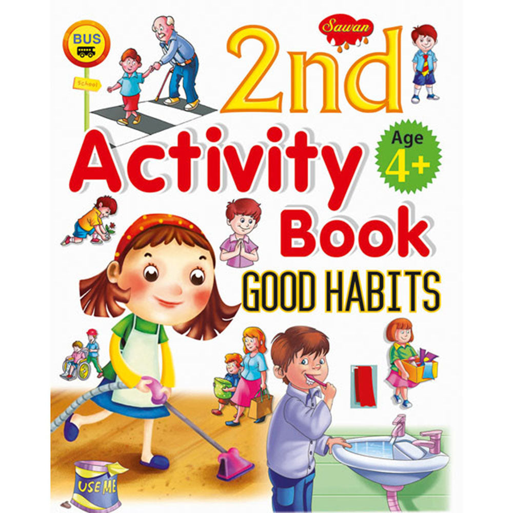 Sawan 2nd Activity Book Good Habits