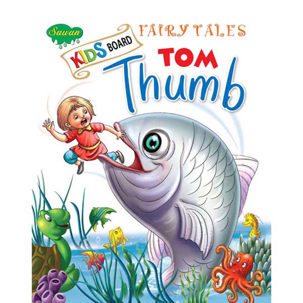 Sawan  Kids Board Fairy Tales Tom Thumb