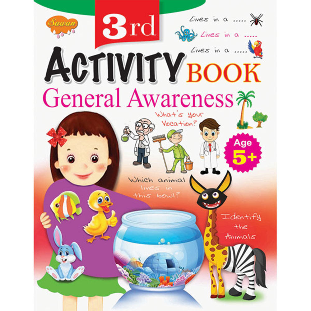 Sawan 3rd Activity Book General Awareness