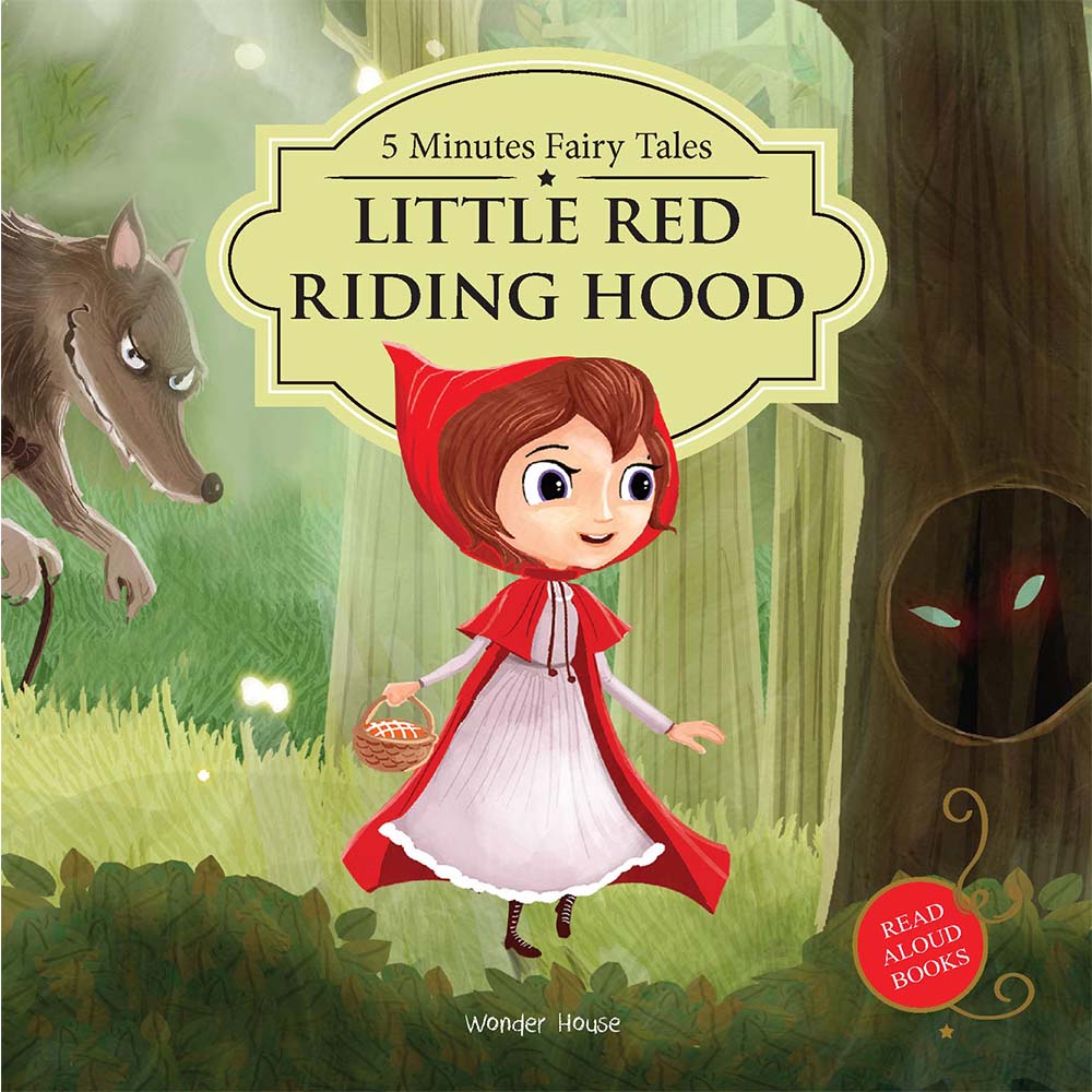 Sawan Fairy Kids Board Fairy Tales Little Red Riding Hood