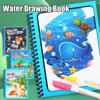 Magic Water Drawing Book Painting Drawing Toys Sensory Early Education Toys for Kids / 22FK211/ KL968 / KX-184