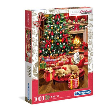 Clementoni  Christmas by the Fire 1000 pieces