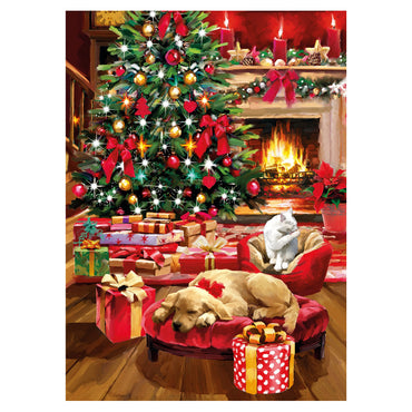 Clementoni  Christmas by the Fire 1000 pieces