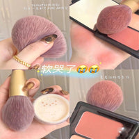 **(NET)**Cute Makeup Brushes Set Purple 9Pcs Soft Brushes Beauty Tool / 22FK205