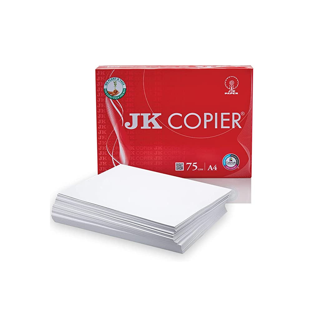 JK Copier Paper 5-Ream/Box Paper A4 Size-80gsm