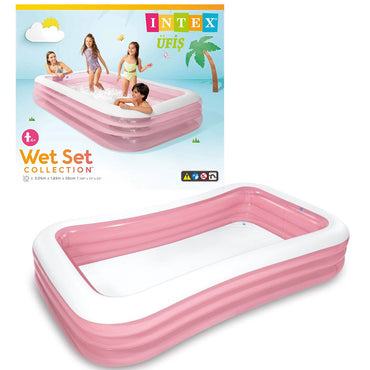 (NET)Intex Swim Center 58487NP Inflatable Family Pool 305 x 183 x 56 cm