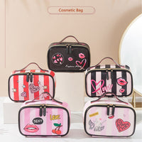 **(NET)**Portable Make Up Bag Travel Cosmetic Bag For Make Up Toiletry Bag Cosmetic Case / 22FK193 / KC22-245