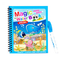 Magic Water Drawing Book Painting Drawing Toys Sensory Early Education Toys for Kids / 22FK211/ KL968 / KX-184