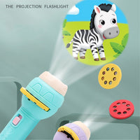 Children’s Projection Toy Torch Toy with Rotate Slide Preschool Funny Gift / 22FK217