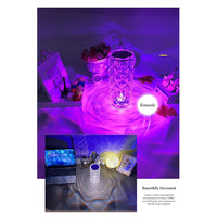 **(Net)**LED Crystal USB Charging Lamp / 22FK222 / KC23-80 / KC23-87