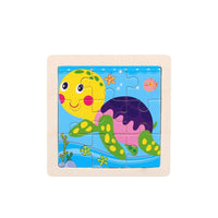 Kids Wooden Jigsaw Puzzle Baby Early Learning Educational Toy for Children  / 22FK212