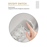 **(Net)**LED Crystal USB Charging Lamp / 22FK222 / KC23-80 / KC23-87