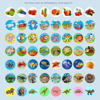 Children’s Projection Toy Torch Toy with Rotate Slide Preschool Funny Gift / 22FK217