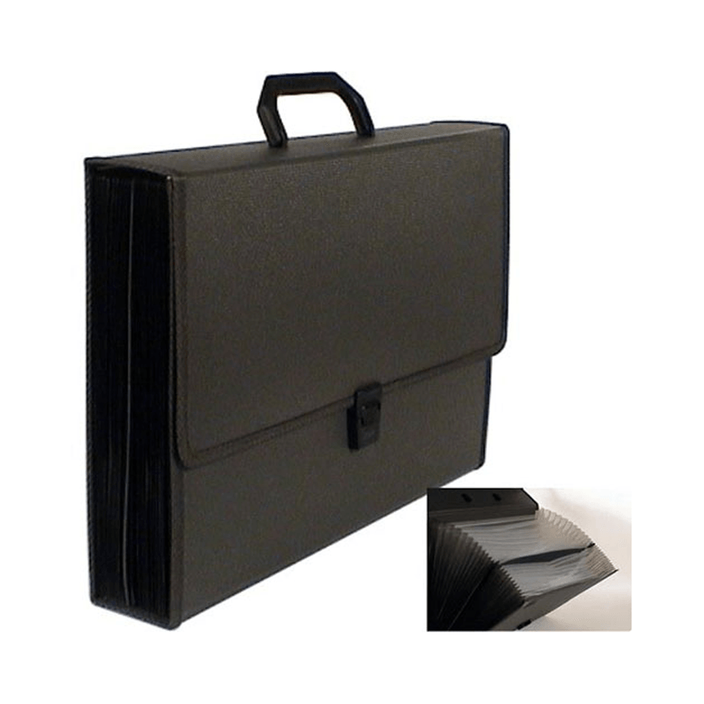 26-Position Folder With Handle 25X33cm TRANBO.