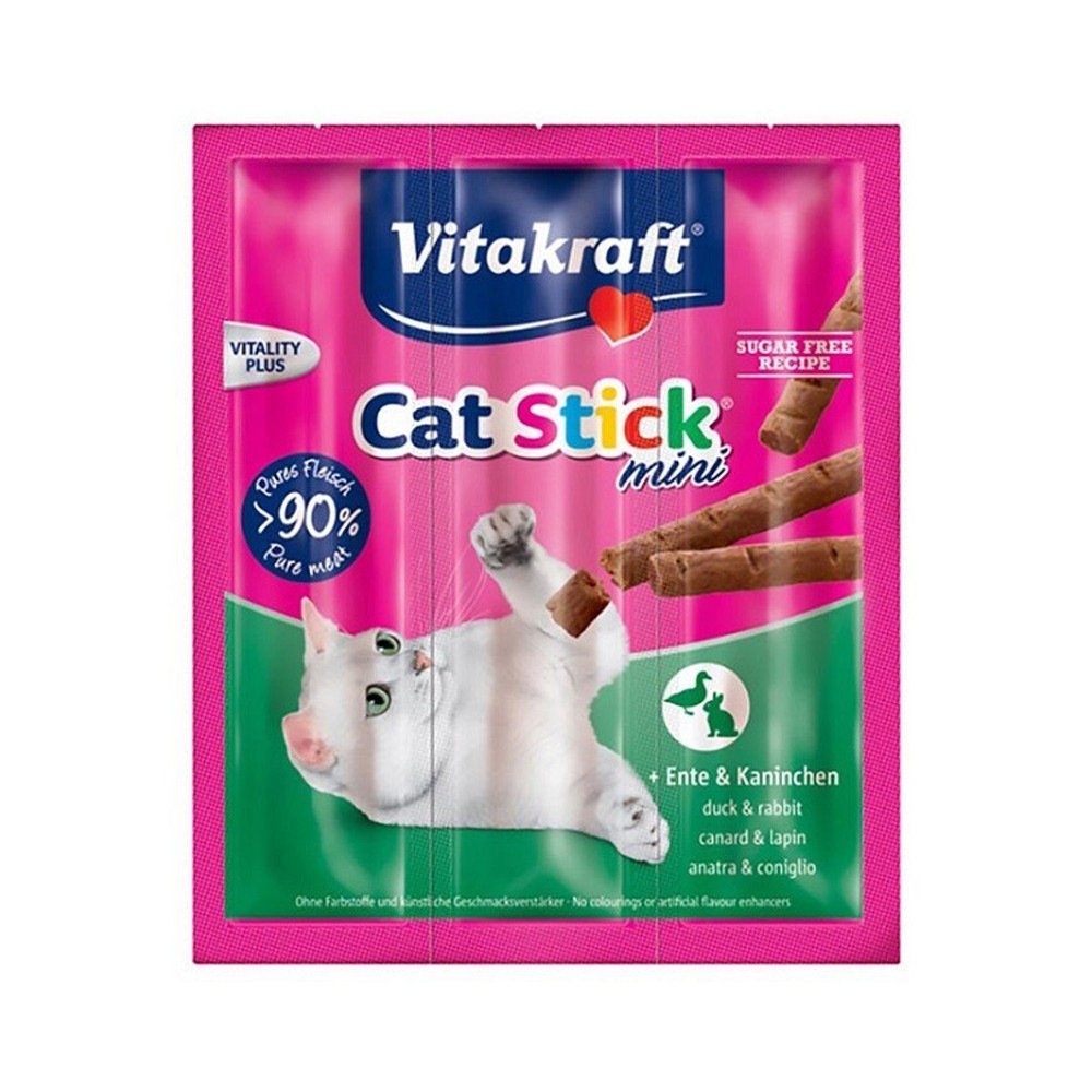 Vitakraft Cat Stick Mini  Duck And Rabbit 18g