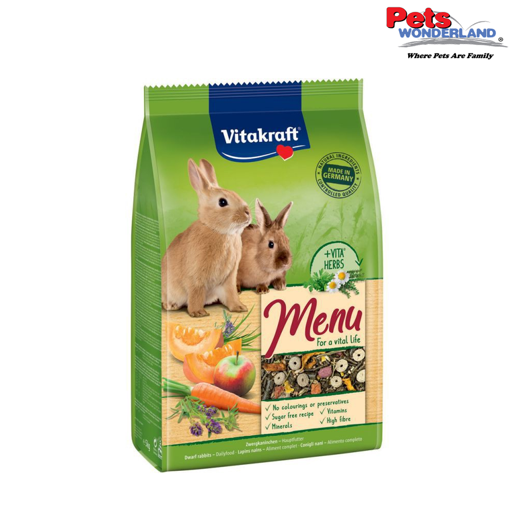 Vitakraft Premium Menu Vital Rabbit Food 1kg