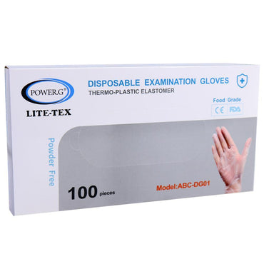 Lite-Tex Disposable Examination Gloves 100 pcs - Karout Online