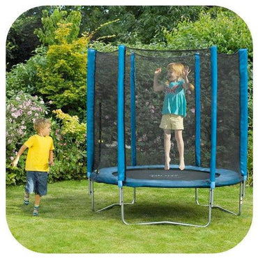 Plum Trampoline & Enclosure - Blue - Karout Online -Karout Online Shopping In lebanon - Karout Express Delivery 