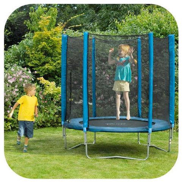Plum Trampoline & Enclosure - Blue 1.40 M - Karout Online -Karout Online Shopping In lebanon - Karout Express Delivery 