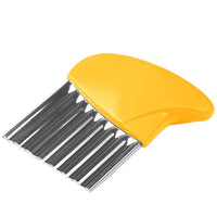 Stainless Steel Vegetable and Potato Wavy Cutter Slicer / KC-122 / YCJ-8017 - Karout Online -Karout Online Shopping In lebanon - Karout Express Delivery 